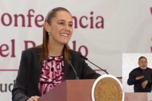 Claudia Sheinbaum descarta regaño a manifestantes en Puebla; buscó dialogar