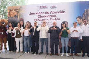 Impulsan inversión, empleo y capacitación en Texmelucan con jornada del gobierno estatal