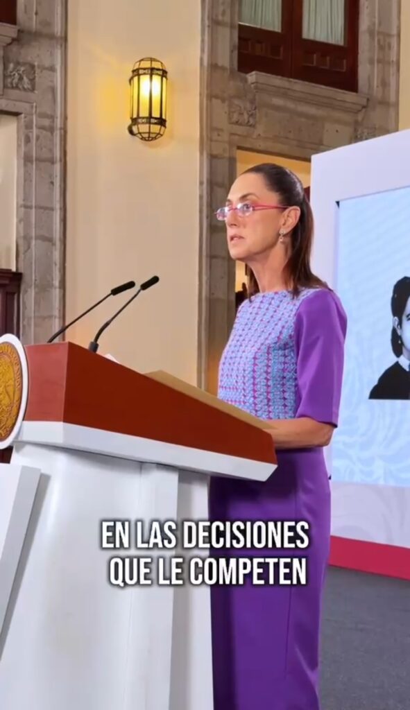 Cerrar filas con la presidenta Sheinbaum en defensa de la soberanía, pidió Alejandro Armenta