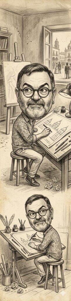 “Monos en su tinta” de Alfredo Narváez “Pingo” en el Othoniano