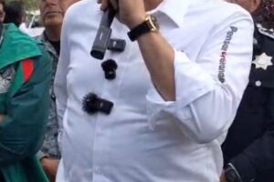 Alejandro Armenta supervisó operativo para partido México vs Ghana en Puebla