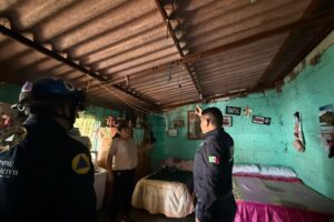 Protección Civil entregó apoyo en Chignahuapan tras intensa granizada