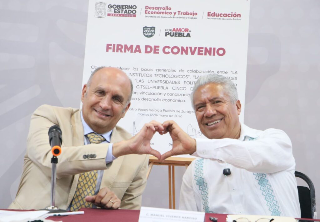 Fortalecen educación y desarrollo económico en Puebla