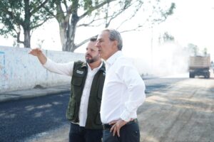 Impulsa Pepe Chedraui el Tren Capitalino de Pavimentación