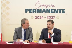 Presenta Pepe Chedraui Programa 360 ante Alejandro Armenta y el sector empresarial en la DGERI