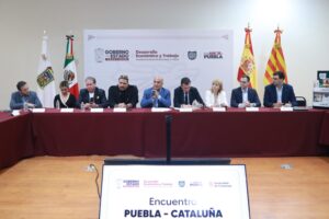 Puebla consolida mesa de trabajo con empresarios locales y autoridades catalanas