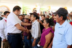 La Sierra Negra se transforma con soberanía alimentaria y obra comunitaria, destacó el gobernador Alejandro Armenta