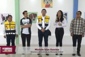 Construcción del centro de Bienestar Animal Xochimehuacan, avance del 98%
