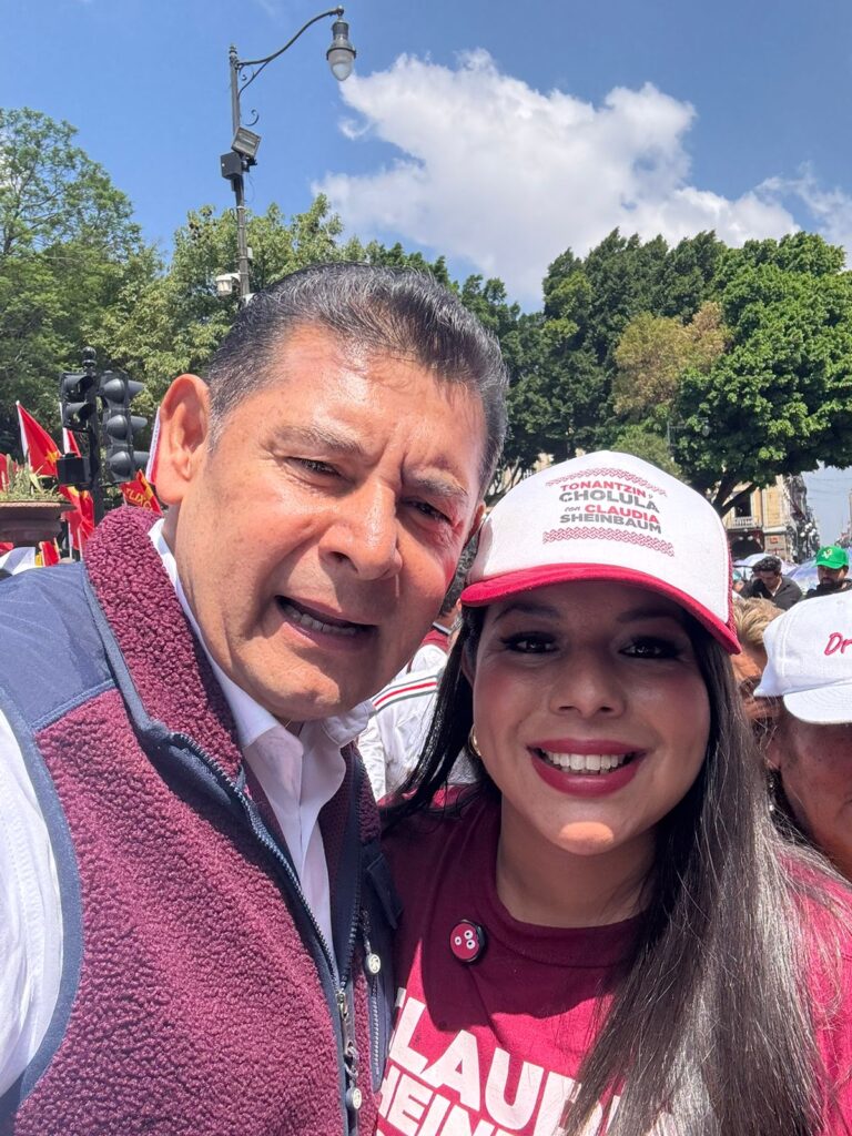 Desde Puebla, Tonantzin Fernández respalda el proyecto de transformación encabezado por Claudia Sheinbaum