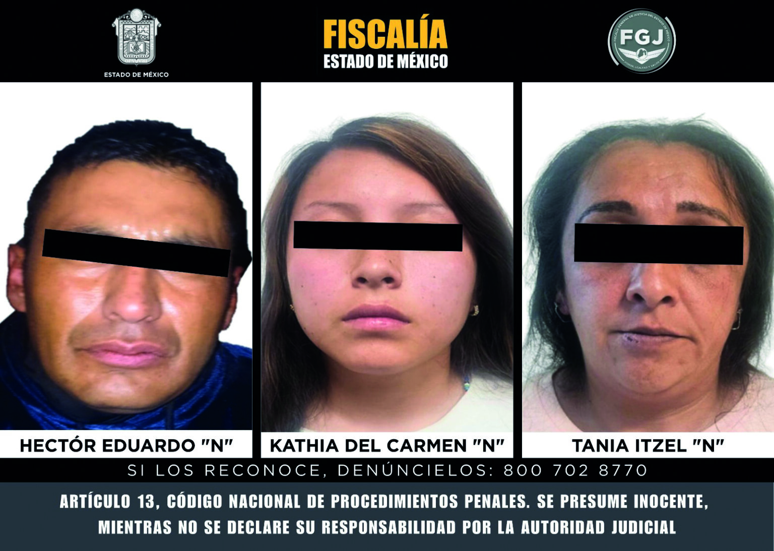 Procesan a tres personas por homicidio de menor en La Paz - Desde Puebla
