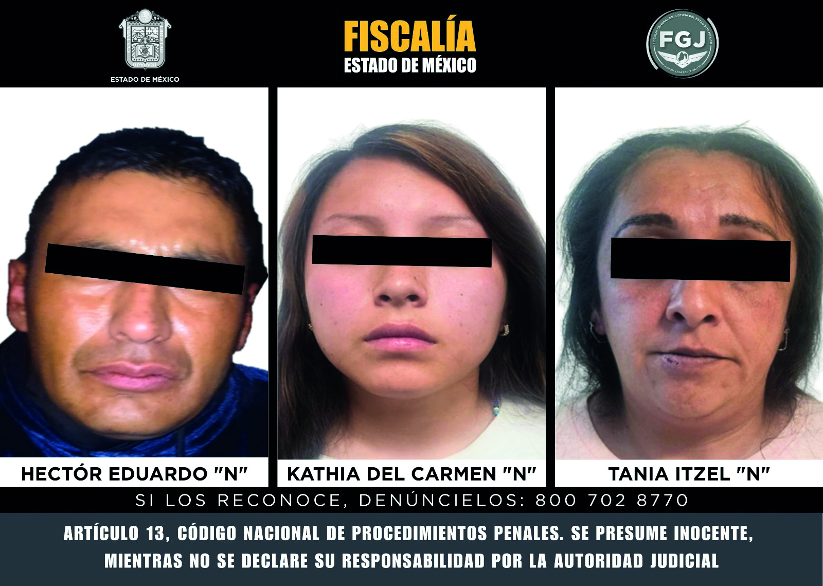 Procesan a tres personas por homicidio de menor en La Paz - Desde Puebla