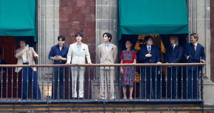 Integrantes de BTS se impresionaron con Palacio Nacional; regresarán en 2027, asegura Sheinbaum