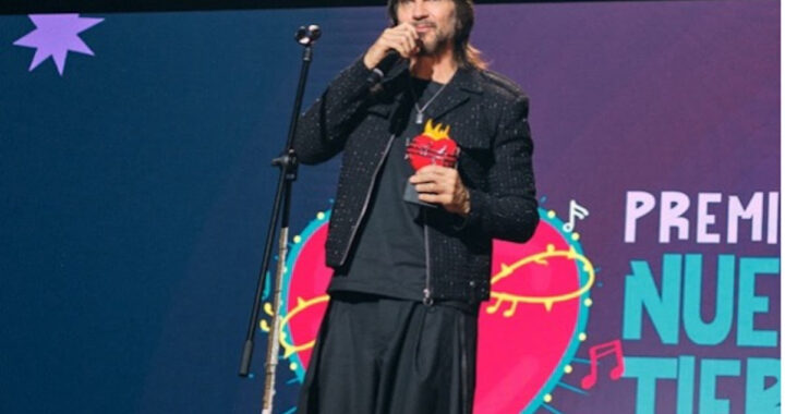 Juanes es reconocido como artista leyenda en Premios Nuestra Tierra 2026