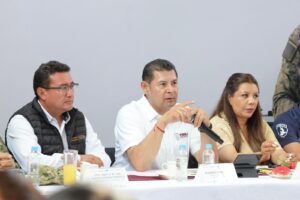 Alejandro Armenta encabeza mesa de seguridad en la Mixteca