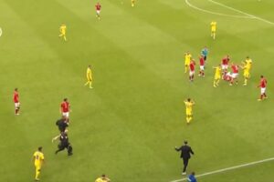 Christian Eriksen se desploma en amistoso entre Dinamarca y Ucrania