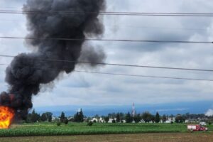 Se registra fuga de gas LP en San Martín Texmelucan