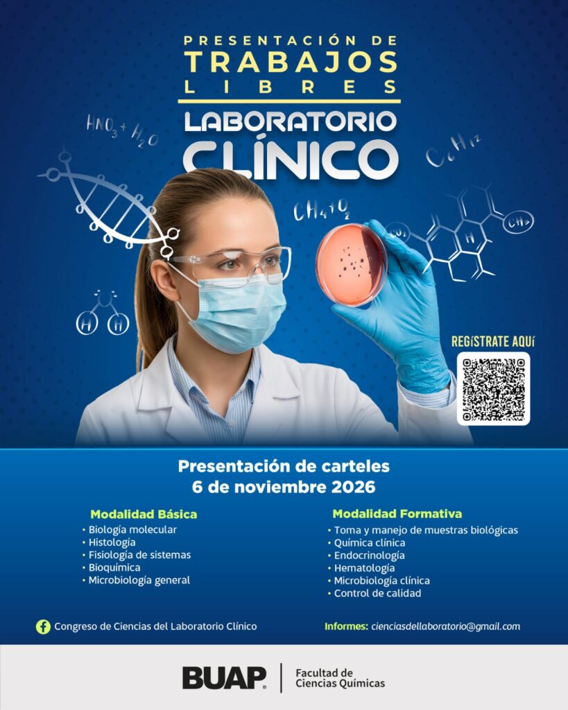 BUAP invita a participar en la presentación de carteles científicos