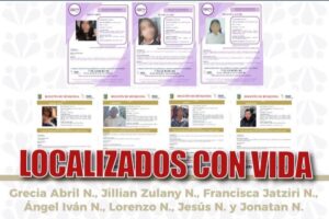 Encuentran a siete personas reportadas desaparecidas