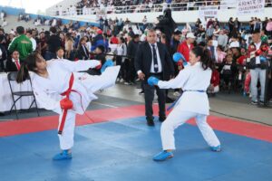 Más de mil deportistas de 80 municipios participan en el Primer Encuentro Intermunicipal de Karate Do “Por Amor a Puebla”