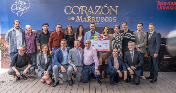 Dieron pizarrazo por inicio de grabaciones de “Corazón de Marruecos”