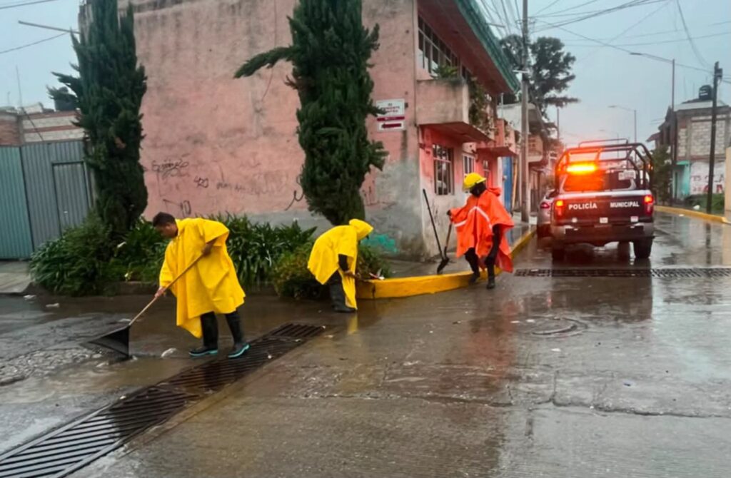 San Pedro Cholula se reporta sin daños tras las fuertes lluvias