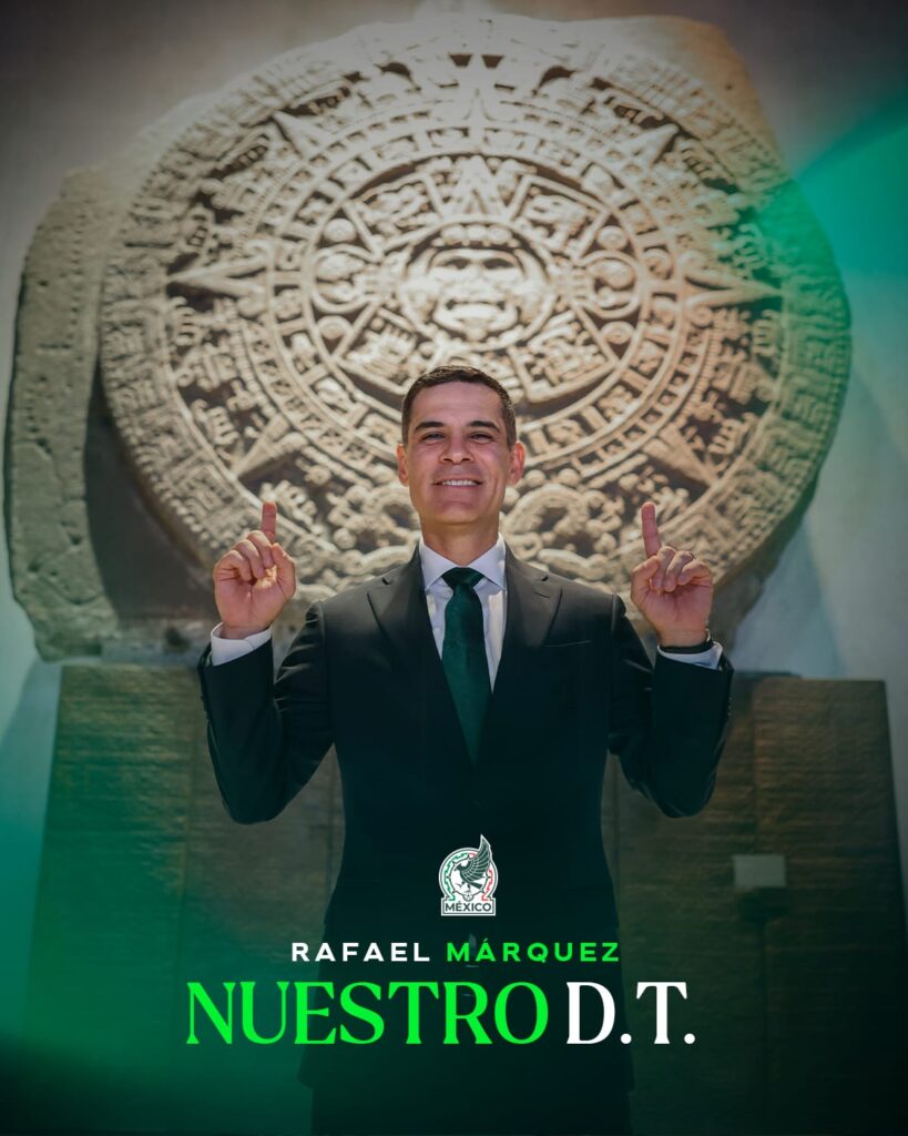 OFICIAL: Rafael Márquez es el nuevo entrenador de la selección rumbo al Mundial 2030