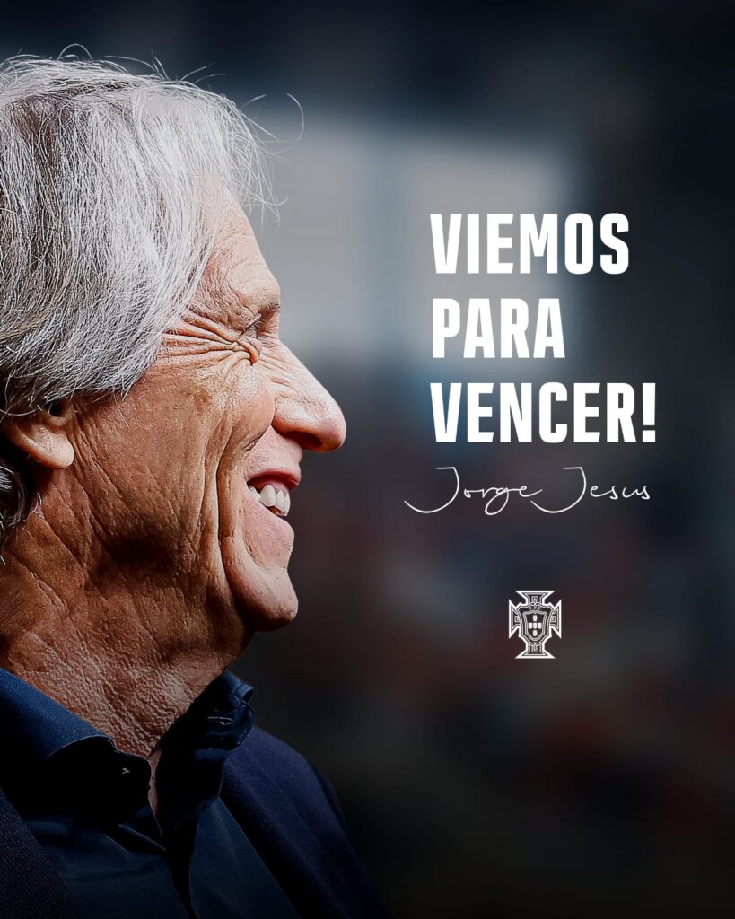 OFICIAL: Jorge Jesus será el nuevo entrenador de Portugal tras el adiós de Cristiano Ronaldo