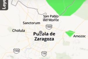 Este viernes, se esperan lluvias en Puebla capital a partir de la 1 pm