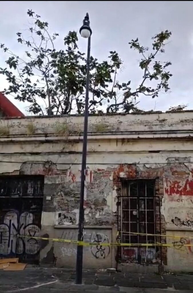 Inmuebles del Centro Histórico muestran grave deterioro