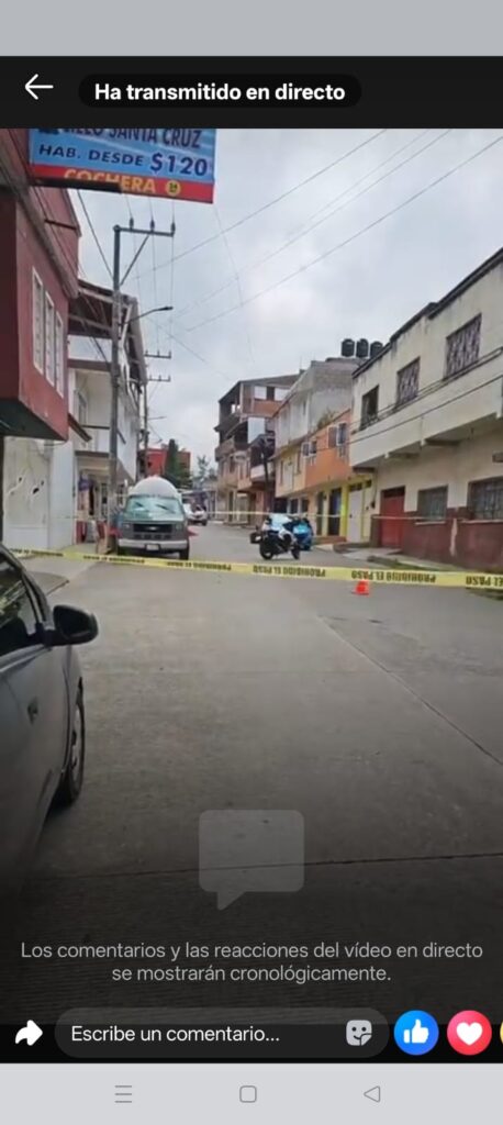 Hombre recibió al menos 4 balazos en Huauchinango