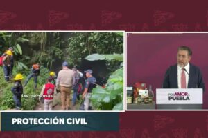 Sigue suspendido el rescate de cadáveres en Cuetzalan