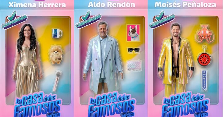 Ximena Herrera, Aldo Rendón y Moisés Peñaloza formarán parte de la cuarta temporada de “La Casa de los Famosos México”