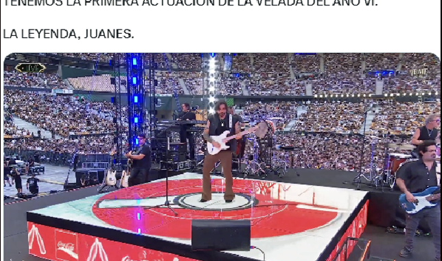 Juanes ofrece “Actuación histórica” en la Velada del año VI, “recordando que sus canciones perduran más allá de las modas, algoritmos y las tendencias, reafirmando su legado ante una audiencia joven y global”
