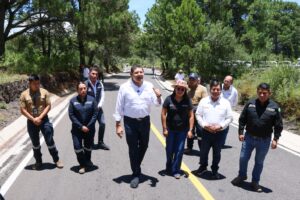 Armenta entregó reconstrucción de la carretera estatal San Nicolás-Amecameca