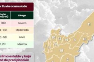 Habrá más calor hoy que ayer en Puebla capital, aunque aumentó un poco la posibilidad de lluvia