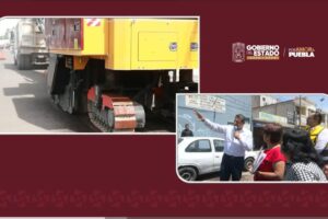 Realiza Armenta supervisión de obras en la 105 Poniente