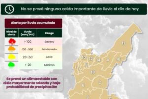 Miércoles soleado y con muy pocas posibilidades de lluvia en Puebla capital, alertó el SMN