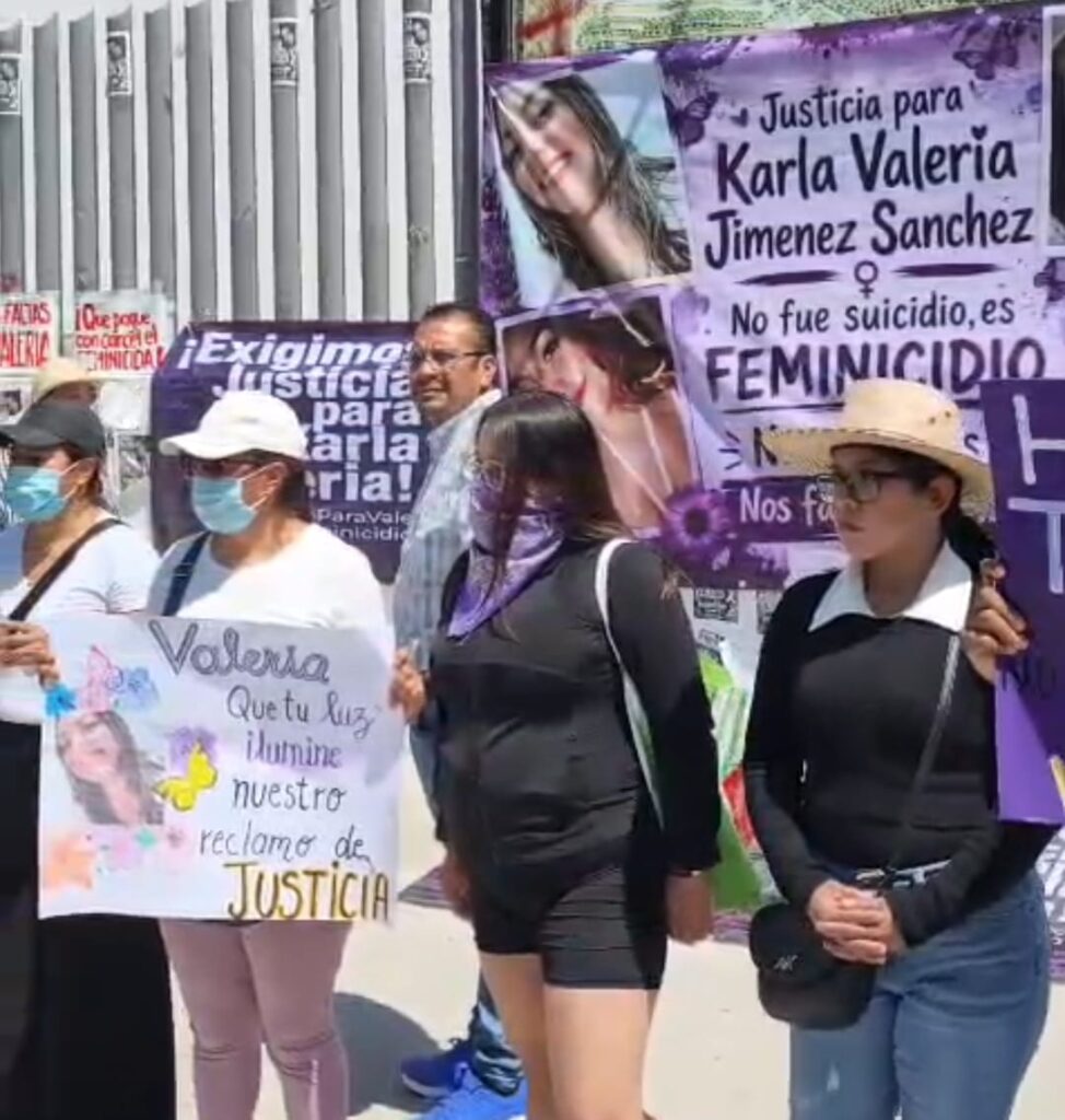 Exigen justicia para Karla Valeria