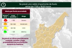 Domingo con 50% de probabilidad de lluvia en Puebla capital: SMN