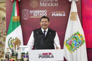 Del 3 al 6 de septiembre el Encuentro Nacional del Mezcal Puebla 2026, anuncia Armenta