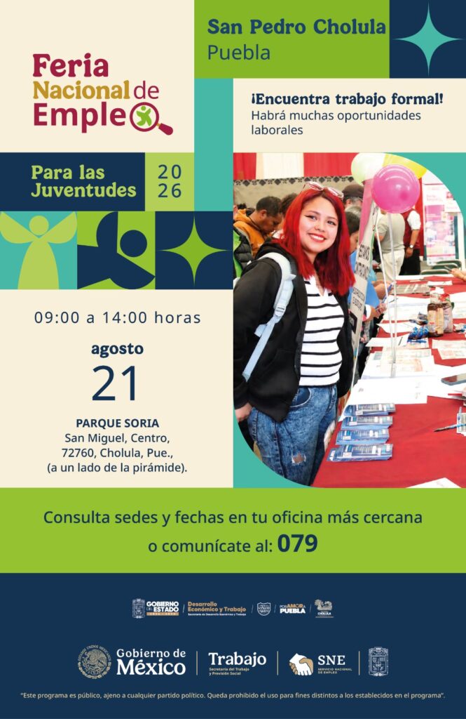 Impulsa Tonantzin Fernández oportunidades laborales para las y los cholultecas