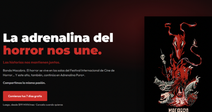 ¡La adrenalina del horror nos une! Macabro y Adrenalina Pura+ se alían para celebrar al cine perturbador que nos encanta