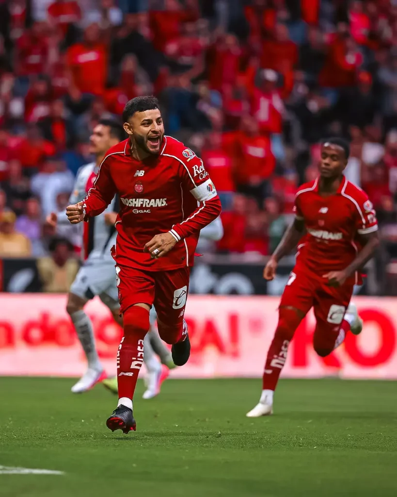 Toluca, flamante campeón de Leagues Cup, golea 5-2 al Atlas en la Liga MX