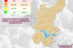 ¡¡Aguas!! se espera lluvia copiosa este martes en Puebla capital, alerta el SMN