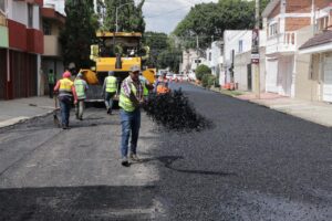 ¡Buenas noticias! pavimentan la calle 11 Sur en beneficio de 51 mil habitantes