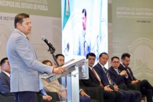 Gobernador Alejandro Armenta exigió rendición de cuentas a los presidentes municipales 