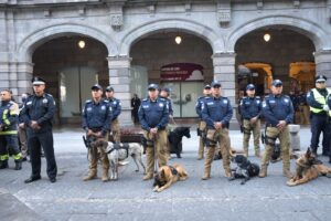 Operativo especial de seguridad en Puebla capital por Fiestas Patrias 2026