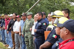 Refuerzan prevención ante lluvias en la Sierra Norte