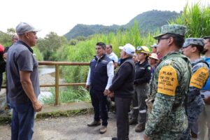 Gobierno de Puebla refuerza prevención ante las lluvias en la Sierra Norte