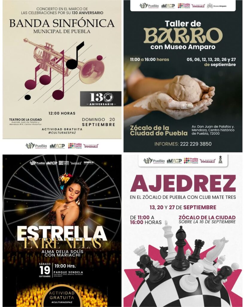 ¡Disfruta un fin de semana con mucha diversión en Puebla capital!